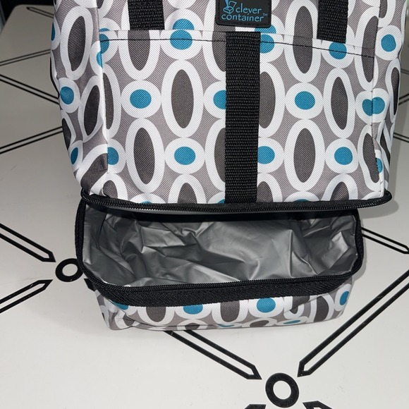 Insulated Cooler & Lunch Bag Set Portable Picnic Tote for School, Work or Travel - Picture 10 of 12